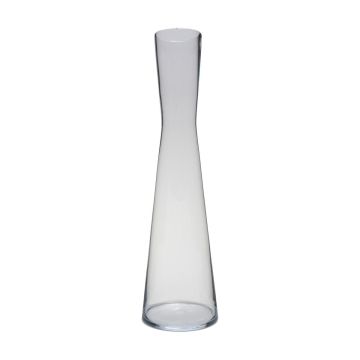 Schlanke Bodenvase SYRMA aus Glas, transparent, 50cm, Ø12cm