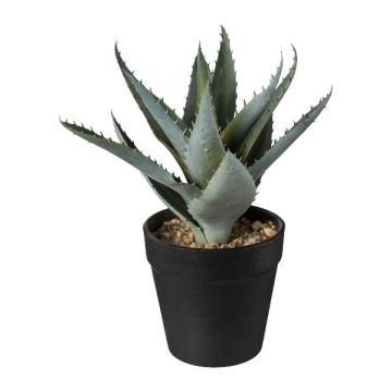 Kunstpflanze Sukkulente Aloe Vera BLORN im Dekotopf, grün, 20cm