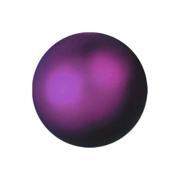 Weihnachtskugel FABIANA, 48 Stück, metallic-violett, Ø3,5cm