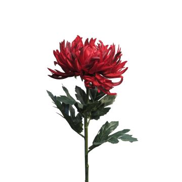 Dekoblume Chrysantheme LINGYUN, rot, 65cm