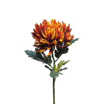 Dekoblume Chrysantheme LINGYUN, orange, 65cm