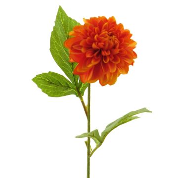 Kunstblume Dahlie WANRU, orange, 50cm