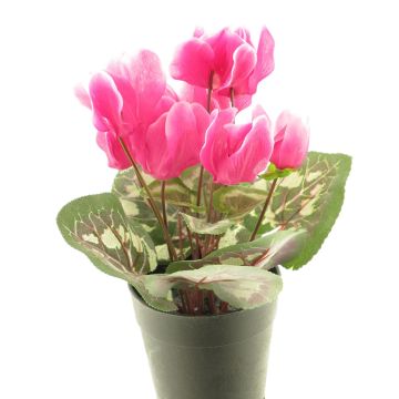 Künstliche Blume Alpenveilchen XIAOGUO im Dekotopf, rosa, 25cm