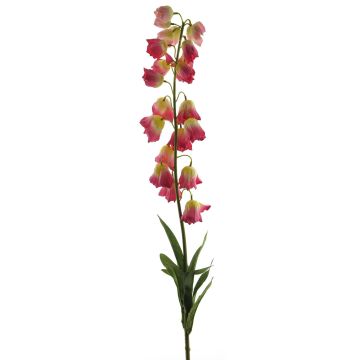 Dekoblume Glockenblume LINMIN, pink-creme, 90cm