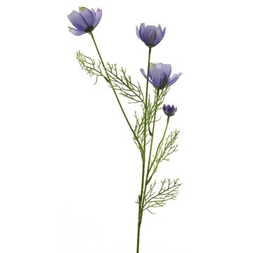 Deko Blume Schmuckkörbchen ZHINIAN, blau-lila, 60cm