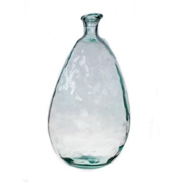 Flasche ASOKINO, Glas, recycelt, klar, 47cm, Ø27cm