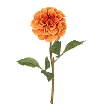 Kunstblume Dahlie BREDANA, orange, 60cm, Ø11cm