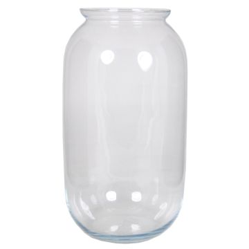 Blumenvase Glas ELLIOTT, transparent, 42cm, Ø23cm