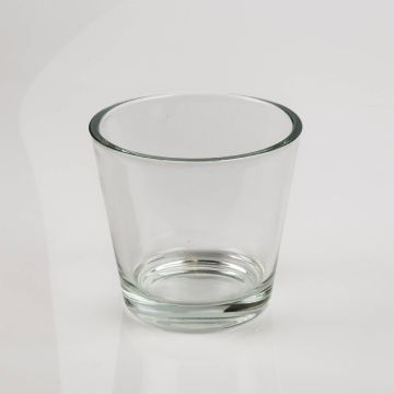 Glas Blumentopf RANA, klar, 13cm, Ø14cm