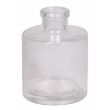 Glasflasche ORINOCO, transparent, 8,8cm, Ø6,7cm