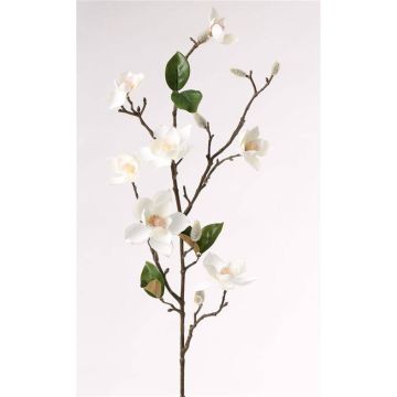 Kunstblume Magnolie MASAHI, creme, 90cm, Ø4-8cm