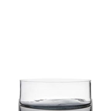 Glas Schale ALEXIA, transparent, 11cm, Ø34cm