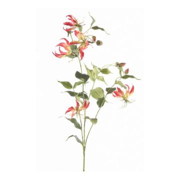 Textilblume Ruhmeskrone CELESTE, pink-gelb, 120cm