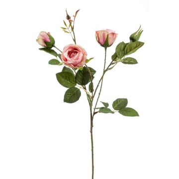 Kunst Rosen Zweig SYLVANA, rosa, 60cm