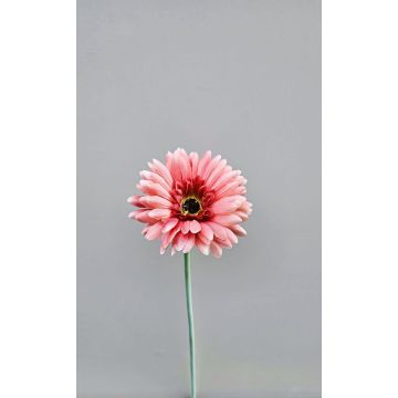 Kunstblume Gerbera TEUDELINDE, altrosa, 55cm, Ø8cm