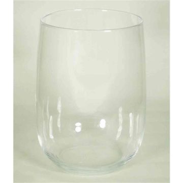 Windlicht Glas AUBREY, transparent, 26cm, Ø16,5cm