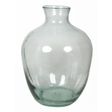 Blumenvase LIRICA aus Glas, klar, 46cm, Ø35cm