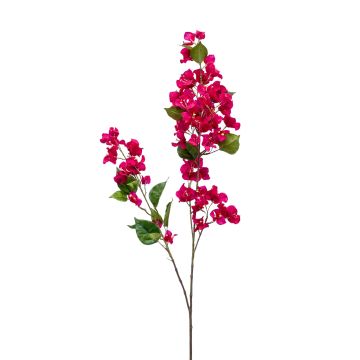 Dekozweig Bougainvillea MONELS mit Blüten, pink, 115cm