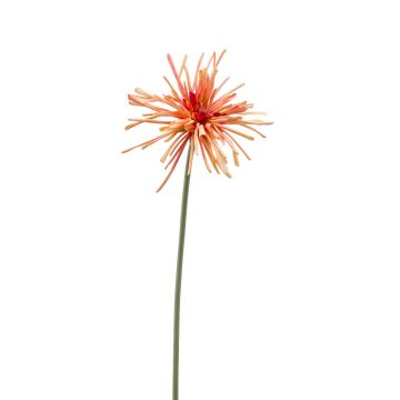 Kunst Chrysantheme SUSUMU, orange, 60cm, Ø14cm