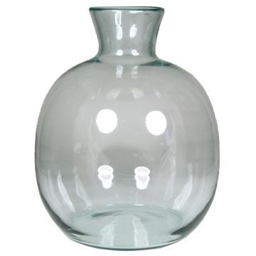 Blumenvase LIRICA aus Glas, klar, 26,5cm, Ø23,5cm