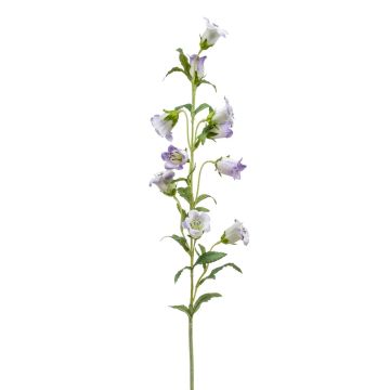 Künstliche Glockenblume DAIKI, lila-weiß, 90cm, Ø3-4cm