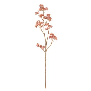 Künstlicher Liebesperlenstrauch Zweig BEYNAC, Beeren, rosa, 45cm